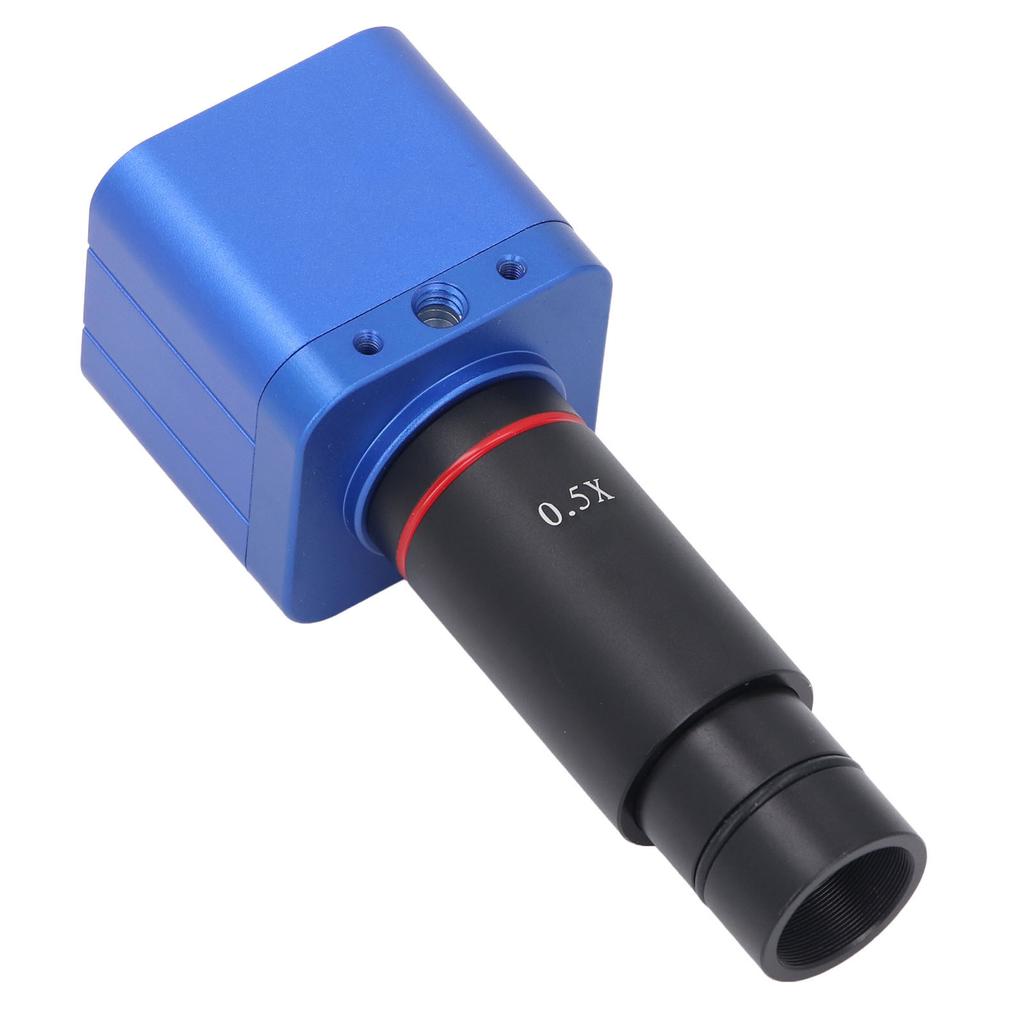 Microscope Camera 1080P Recording 24MP Image Industrial Camera 0.5X Adapter for 23.2mm 30mm 30.5mm Electronic Eyepiece
