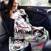 1pc Kuromi's Magical Adventures Blanket, Soft Warm Throw Blanket for Home Decor, Living Room, Travel, Camping, Car Blankets, Beach, Office Naps, Gift