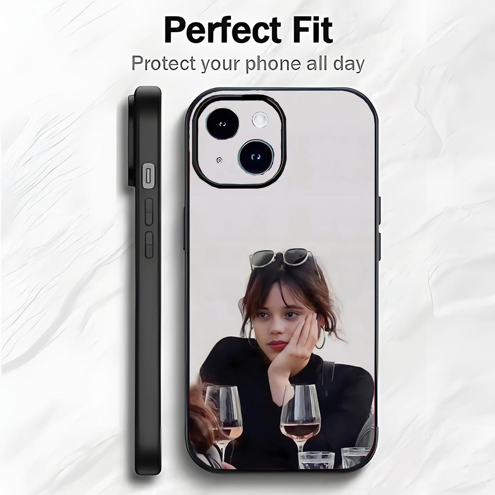 

Cool American Actress J-Jenna Ortega Phone Case Phone Case Trend Soft Packaging Lightweight For iPhone17 16 15 14 ProMax iphone17air