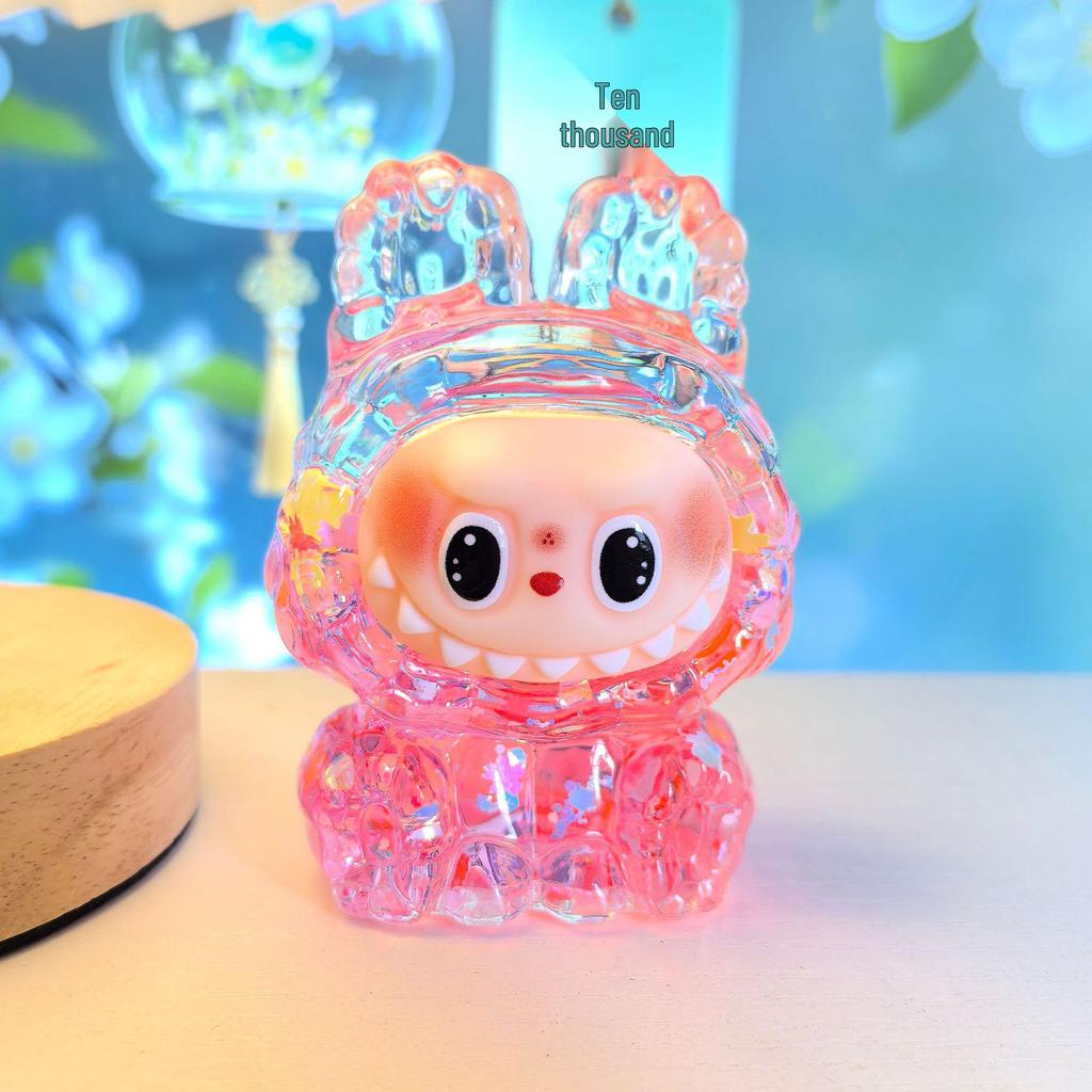 Labubu Oil Quicksand Blind Box DIY Cute Handmade Doll Ornaments