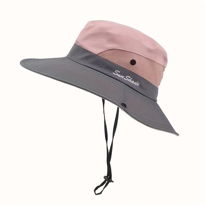 Summer Outdoor Sun Protection Hats, Foldable Sun Hats,  Versatile Couple Fisherman Hats,Cycling Travel and Mountain Climbing Hat