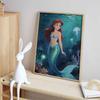 Disney The Little Mermaid Ariel Underwater Ocean Diamond Painting Art Mosaic Kit Handmade diy5D Home Decor Gift