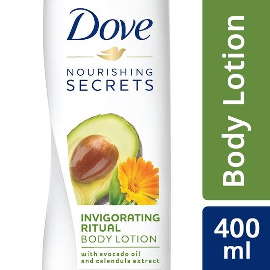Dove Essential Nourishment Body Lotion, 400 Ml (Invigorating Ritual)