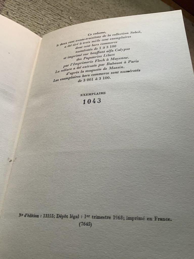 [USED] The Complete Works of Jean Genet, Volume 3, French Original: "The Miracle of the Rose" and "The Brute of Brest