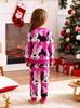 Children's Cartoon Print Long Sleeved Sweatshirt And Sweatpants Set