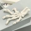 Handmade Bone Models for Party Halloween Skeleton Hands, 3D Printed Hand Bones Model, Realistic Scary Props Decorations Spooky Claw Prop Home