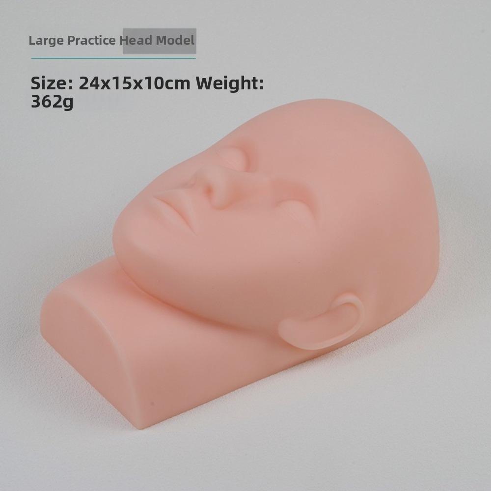 Silicone Realistic Head Dummy Soft Eyelash Planting Eyelash Extension Training
