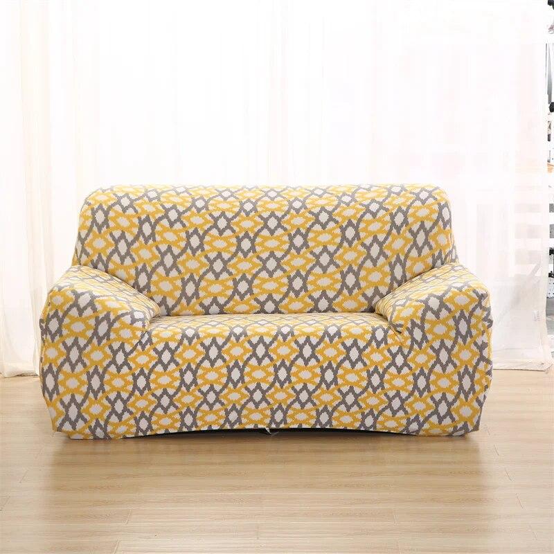Stretch Sofa Cover for Living Room Big Loveseat Three Seat   Slipcover Couch Cover Corner Chaise Longue Furniture Protector 1PC