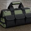 Tool Bag HeavyDuty with Adjustable Shoulder Strap MultiCompartment for Electricians,