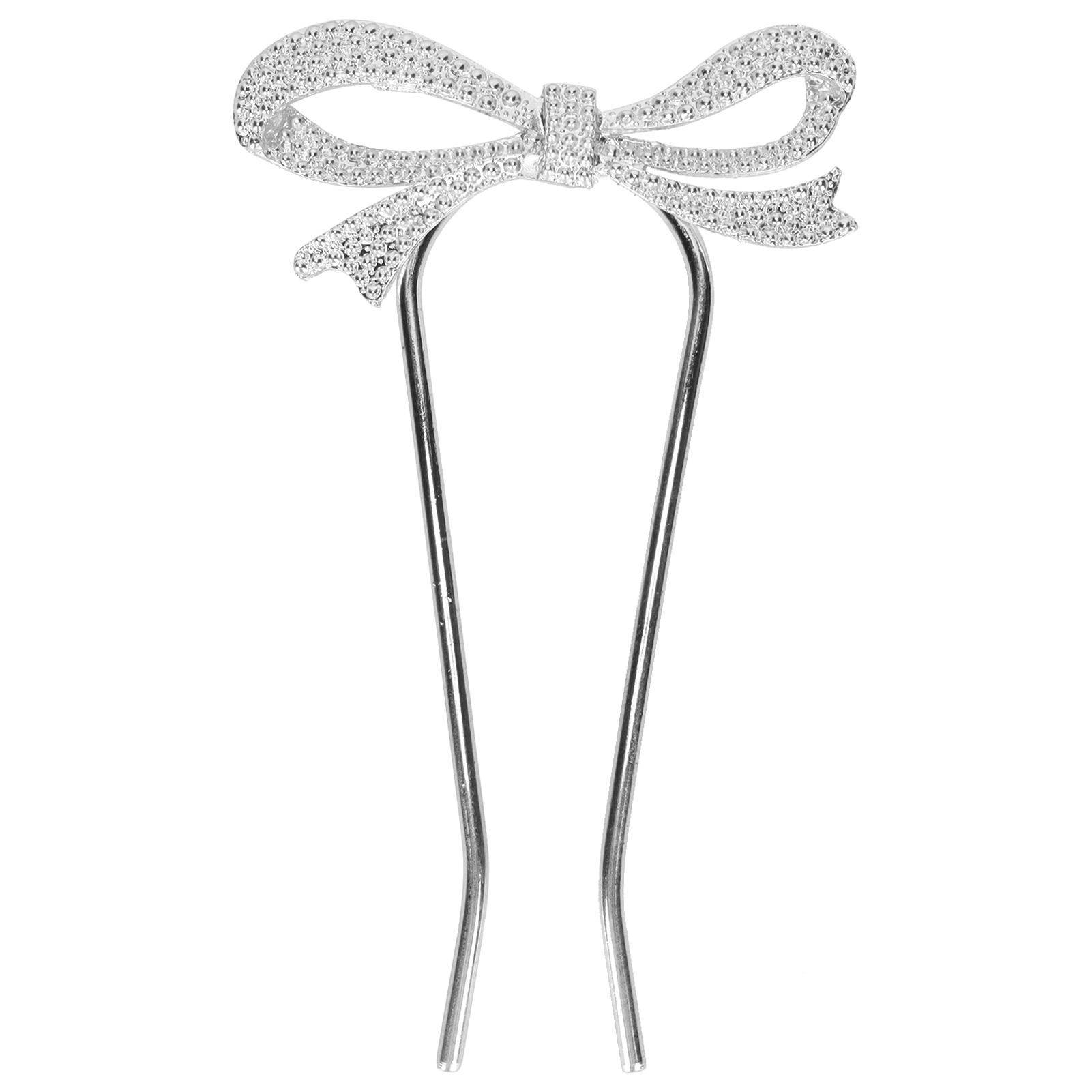 

Hair Pin Simple Beautiful Exquisite Eye Catching Convenient Practical Hair Fork for Wedding Party