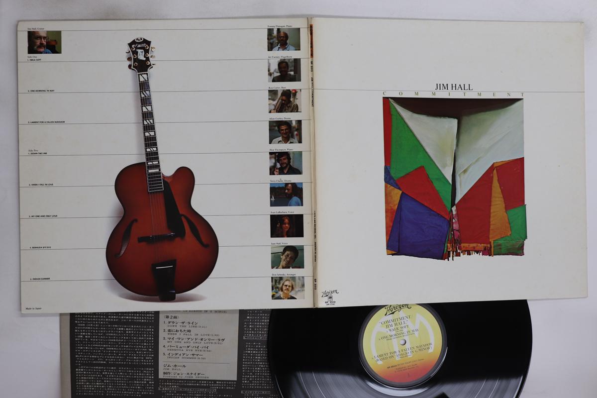 

LP Record JIM HALL - Commitment GP3512 HORIZON 1976 Japan Jazz Used