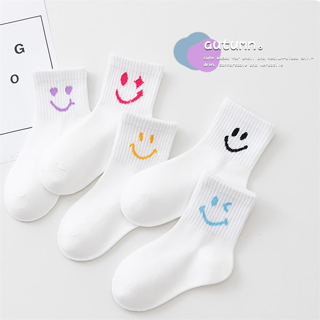 5 pairs of energetic expression children's socks - soft, breathable, comfortable, and moisture resistant sports socks suitable f
