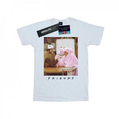 Womens/Ladies Ross And Chandler Arm Wrestling Cotton Boyfriend T-Shirt
