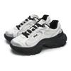 Fila Sofia 4 Lux Fishbone Shoes Comfortable Versatile Durable Low-Top Dad Shoes Women Sneaker White Black F12W521114FSB