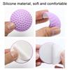 Door Handle Stopper Wall Protector Self-Adhesive Round Door Knob Stop Wall Bumper Home Office Door Back Wall Mount Anti-collision Pad