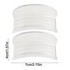 2Pcs Wall Mounted Headband Hair Hoop Storage Rack Punch Free Wardrobe Bag Baseball Cap Holder Hair Circle Belts Storage Hooks