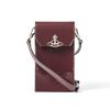 Vivienne Westwood 58030001u L001o D408 Shiny Patent Phone Holder Cross Bag