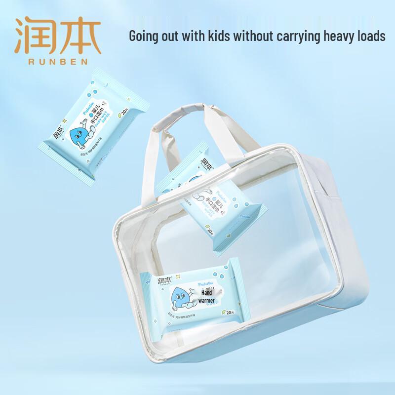 RUNBEN Baby Hand & Mouth Wipes