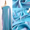 59" x 39" Glänzender Seiden-Holografischer Farbverlauf Chiffonstoff Für Damen DIY Nähen Hochzeitskleid Hanfu Puppenkleidung Bastelzubehör