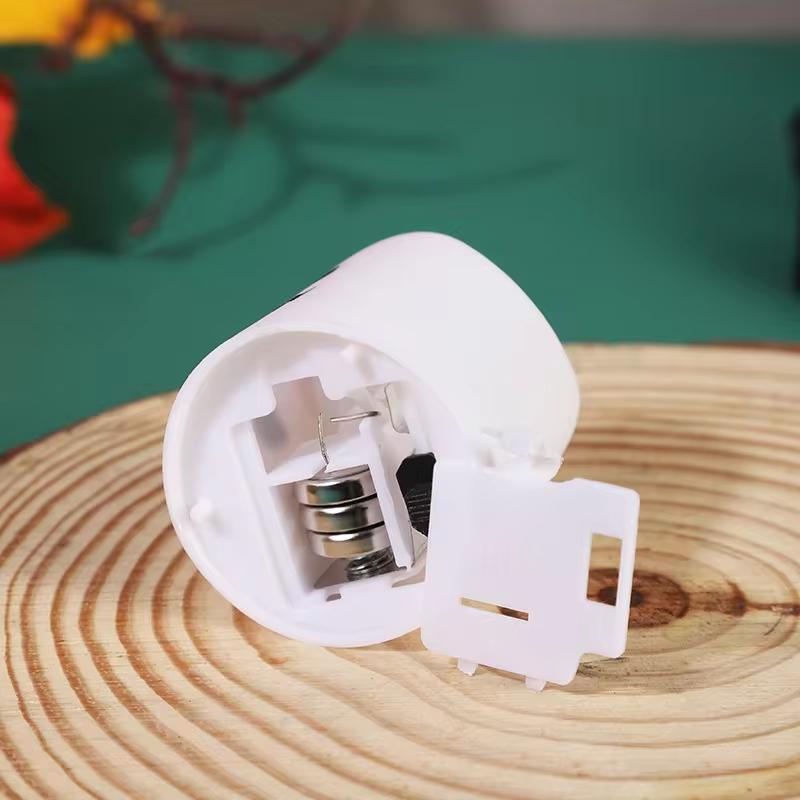 6 PCS Halloween Party Horror Decorations Pumpkin Candle Lights Multi-color Lights Haunted House Horror Props Home Bar Decoration