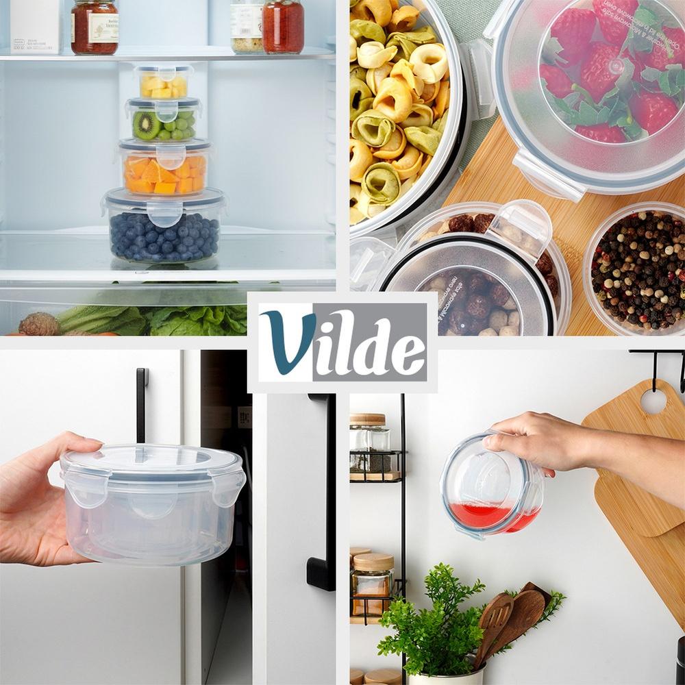 Food Containers With Lid And Seal 8 Pcs.
