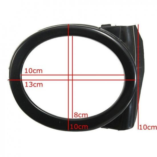 2X For 2000-2006 BMW E46 3-Series M3 ABS Front Bumper Fog Lamp Round Trim Cover