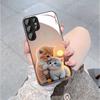 Cats Suitable for Samsung S24PLUS Mobile Phone Case S23 Girls S22 Skin Friendly A52 Glass Case A54 All Inclusive A14