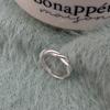Elegantly Adjustable Crafted Open Heart Ring For Women Unique Design Geometric