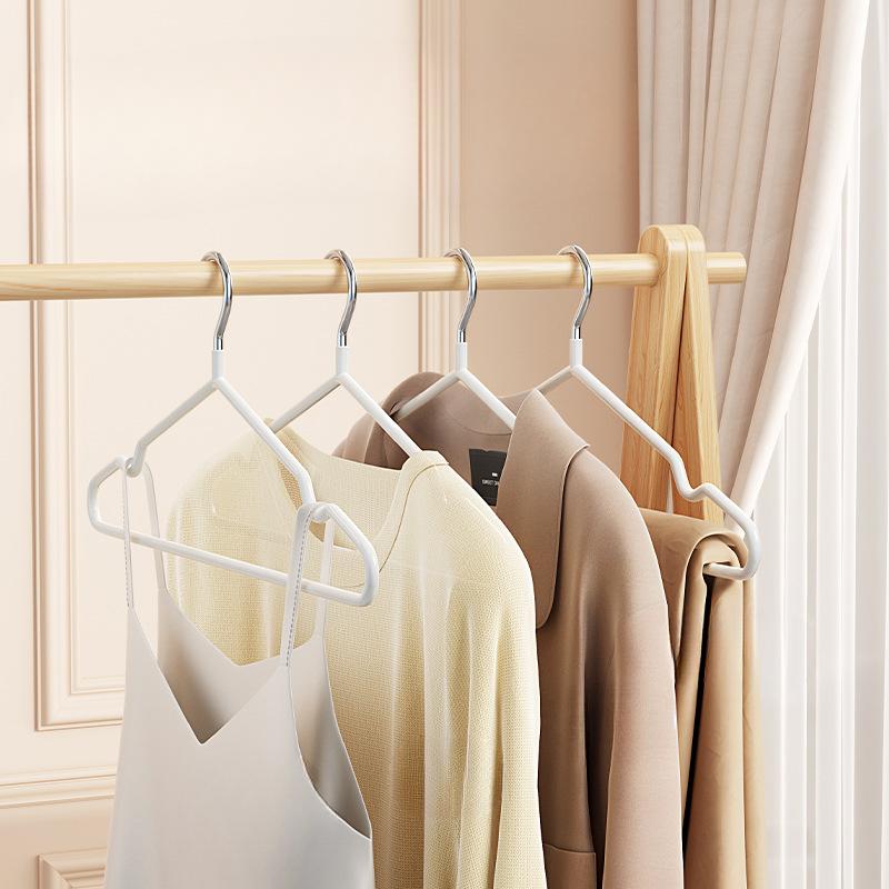 Plastic Clothes Hangers for Home Use Leaving No Trace and Being Anti-slip Thickened and Thickened Clothes Drying