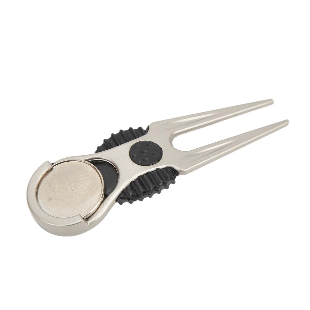 Golf Divot Tool Removable Mark Multifunctional Portable Zinc Alloy Divot Tool Reapiring Accessory