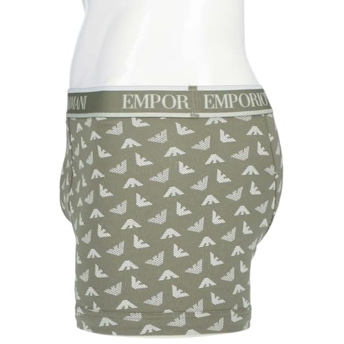 Emporio Armani Core Logo Band Boxershorts, Frontverschluss, EU-Größe, Herrenunterwäsche, 54007791, Größe M (EU Größe), Marine