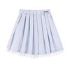 Girls' College Style Set 2025 Spring/Autumn New Children's Striped Shirt and Pleated Skirt