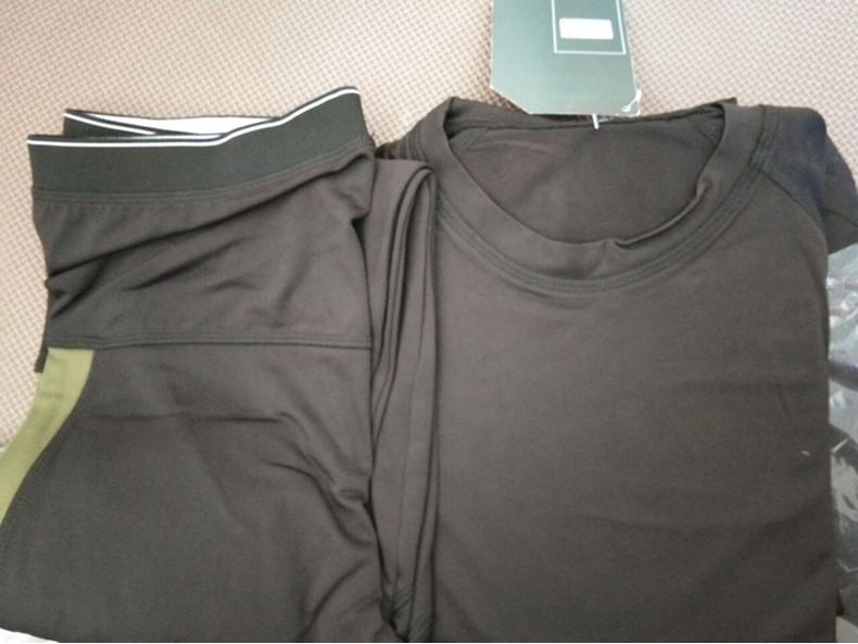 Pánský rychleschnoucí taktický fitness oblek a termoprádlo