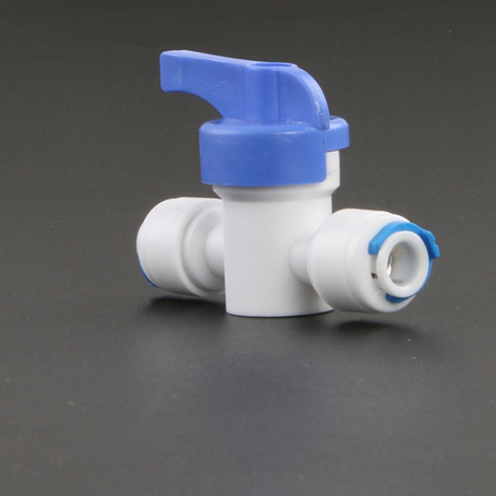 Buy 1/4" Plastic Caliber Quick Connect Ball Valve Water Purifier