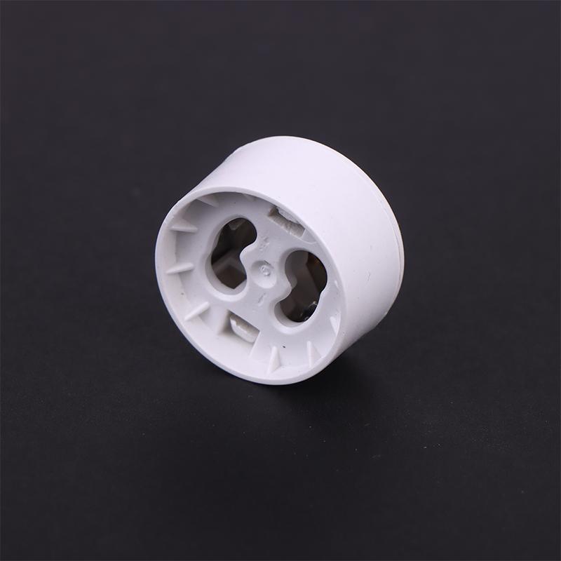 10Pcs Mr16 To Gu10 Socket Base Halogen Light Bulb Lamp Adapter Converter High Temperature Resistance Conversion Lamp Holder