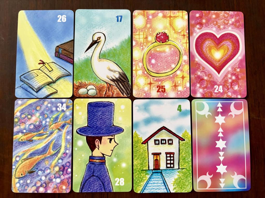 Partner Lenormand AIRI 36 cards with drawstring bag [Genuine]