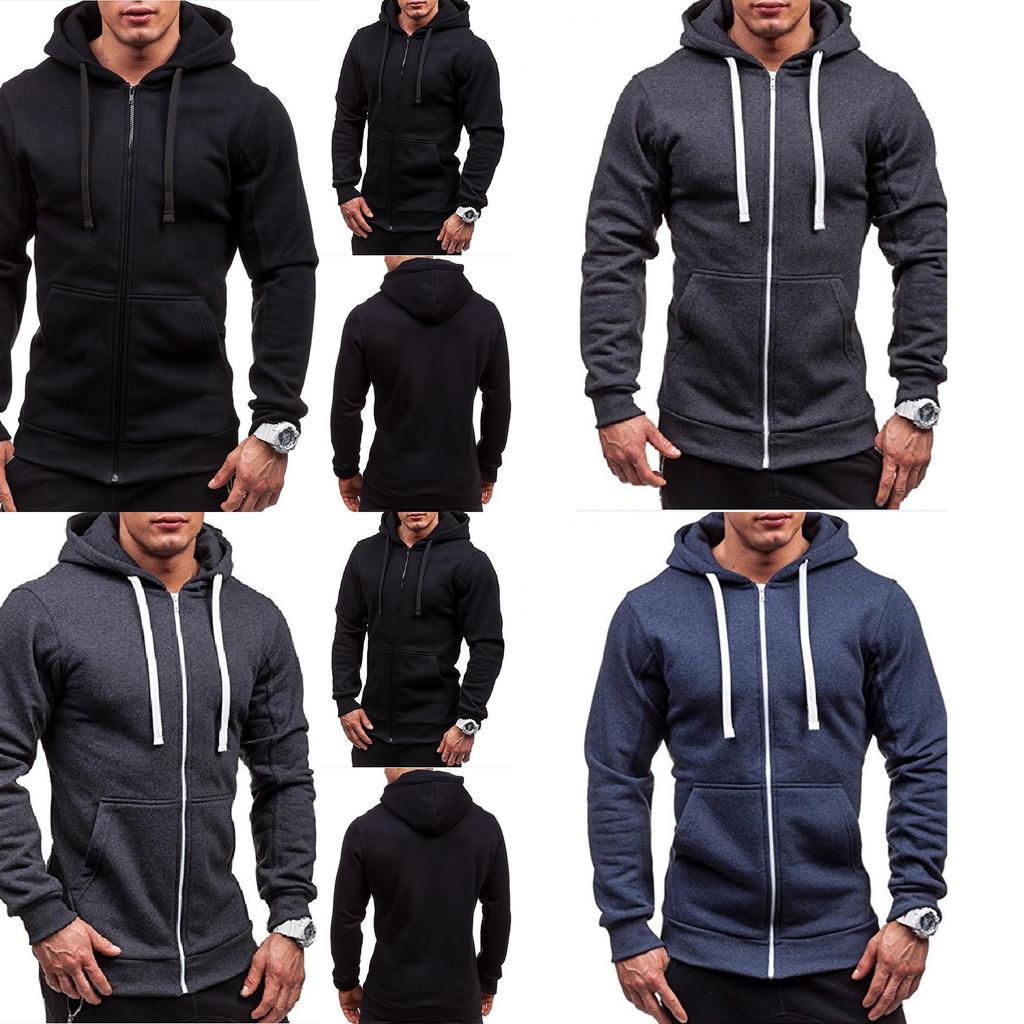Men's Outwear Winter Hoodies Comfortable Warm Jumper Coat With Soft Material