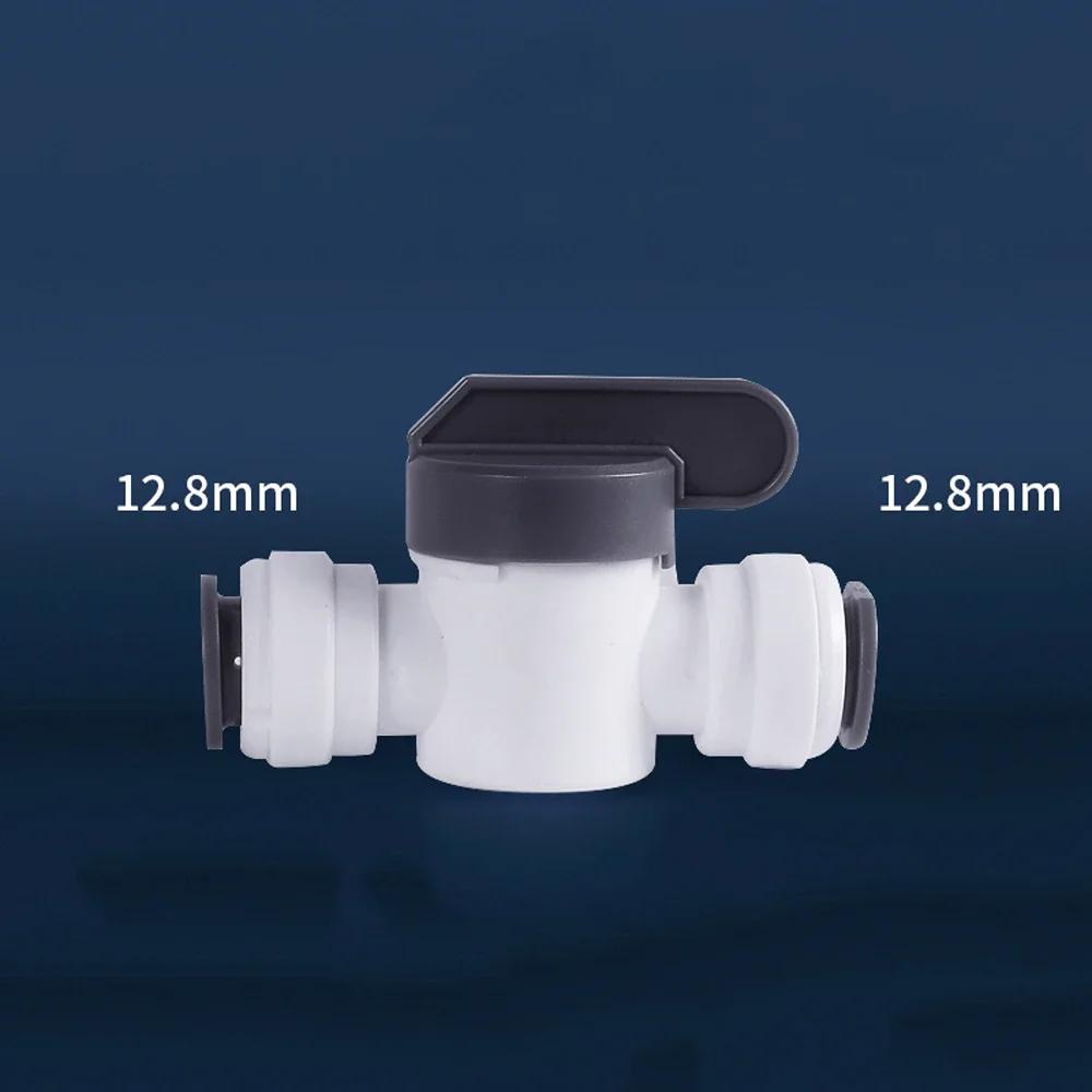 Ajuste 3/8" 1/2" DE X 3/8" Tubo Cotovelo Reto T Conector Rápido de Encaixe POM para Aquário Sistema de Osmose Reversa Filtro de Água RO