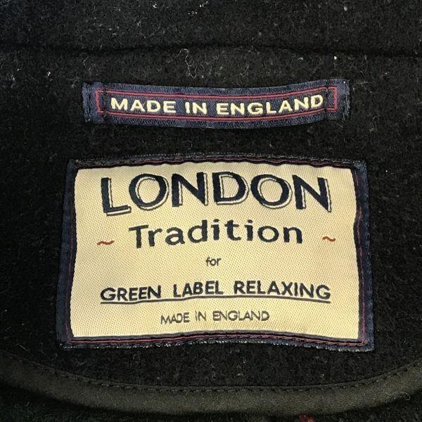 Made in England/LONDON TRADITION for GLR/Short Wool Pea Coat/Outerwear/36/Ladies S/Navy/(USED)