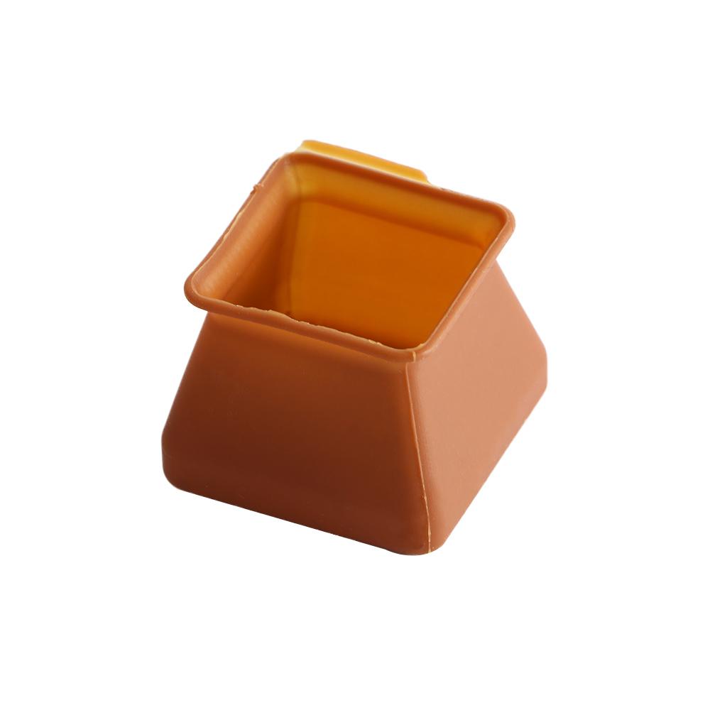 Square Silicone Home Decor Floor Protectors Feet Pads Furniture Legs Protectors Table Feet Cover Chair Leg Caps