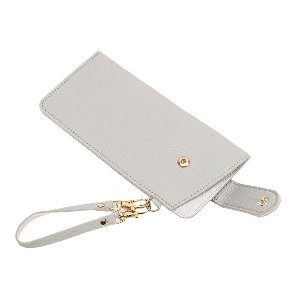 Unisex Fashion Soft PU Leather Eyeglasses Holder Bag Traveling Sunglasses Hanging Bag Stylish Eyewear Organizer Portable Luggage Accessories