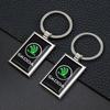 PNNB3 Metall Für Octavia Kodiaq Fabia Superb Karoq Yeti Rapid Auto Logo Schlüsselanhänger Ringe Schlüsselanhänger Auto Schlüsselanhänger Zubehör