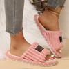 Women's Plush Indoor Silent Cotton Slippers