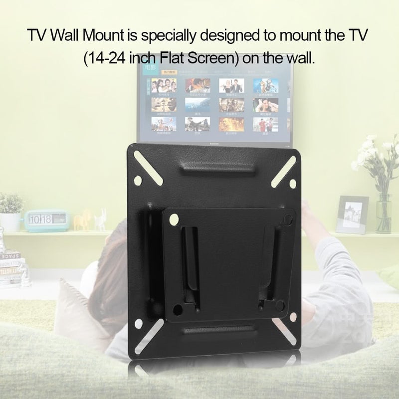 TV Stands & Mounts Universal Tv Wall Mount Bracket For Most 14 24 Inch Screen Monitor