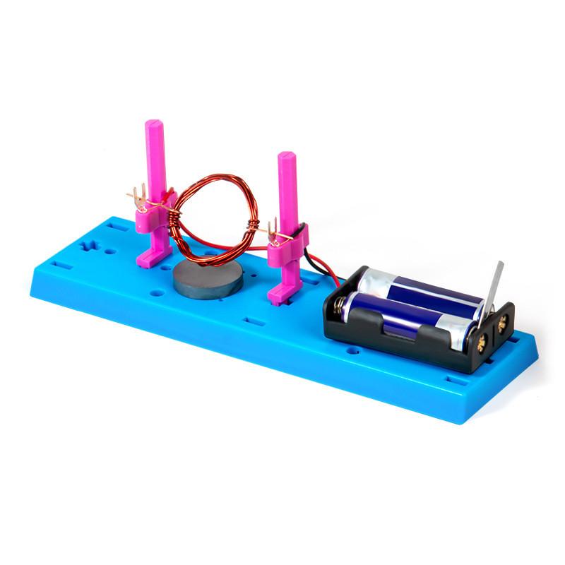 DIY Wissenschaftsexperimentierkasten für Kinder mit Motor und Elektromagnetspule, Lernspielzeug zum Lernen