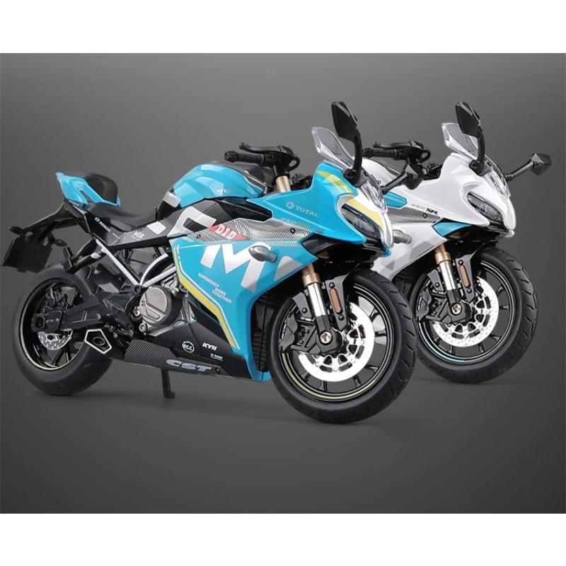 1/12 Spring Breeze CF 250SR Diecast Motorradmodell Spielzeug Replika mit Licht Geburtstagsgeschenk Weihnachtsgeschenk Sammlung Motorrad