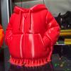 Hooded Down Jacket Pen Holder 3D Printed Down Coat Stationery Pencil Organizer Container Home Office Desktop Decoration Ornament