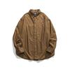 2024 Overalls Long Sleeve Shirt Japanese Hong Kong Style Ins Loose Shirt Boys Summer Trendy Versatile Casual Coat