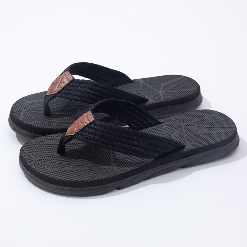 Summer Flatform Sandals For Men Outdoor Non-slip Beach Flip Flops Fashion New Soft Casual Home Slippers Bathroom Slippers