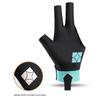 Hand Billiards Gloves Non Slip Left Hand Three Fingers Glove Portable Breathable Elastic Snooker Billiard Glove
